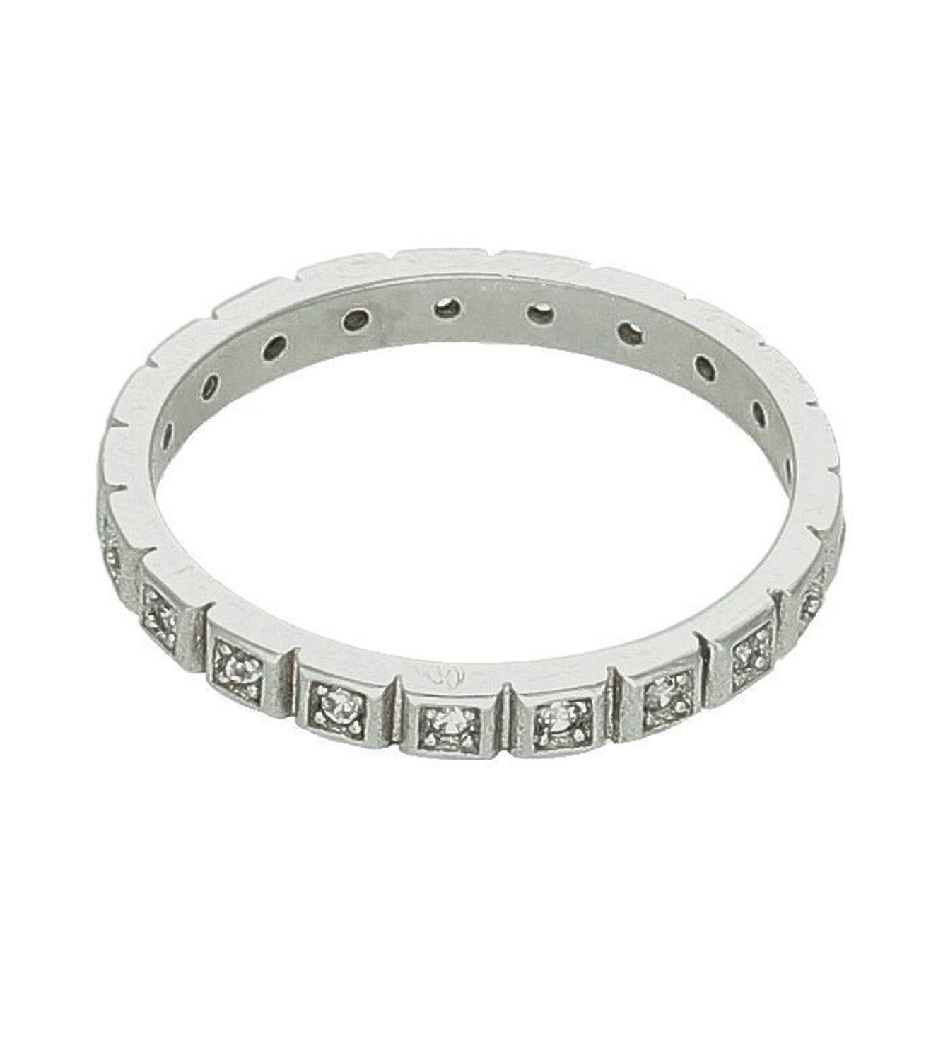 Srebrny pierścionek damski 925 obrączka rodowana z cyrkoniami dia-prs-7533-925. Srebrny pierścionek damski. Srebrny pierścionek z cyrkoniami. Pierścionek srebrny damski..jpg